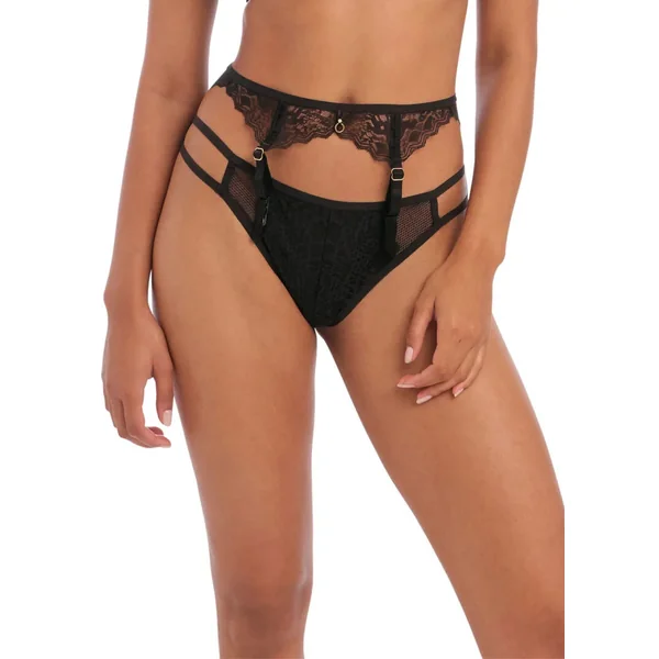 Temptress Stretch-Lace Suspender