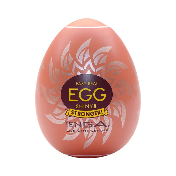 Tenga Egg Shiny II Texture Firm Stretchy Masturbation Sleeve