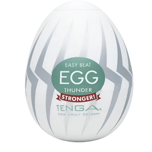 Tenga Egg Thunder Texture Stronger Stretchy Masturbation Sleeve GWP