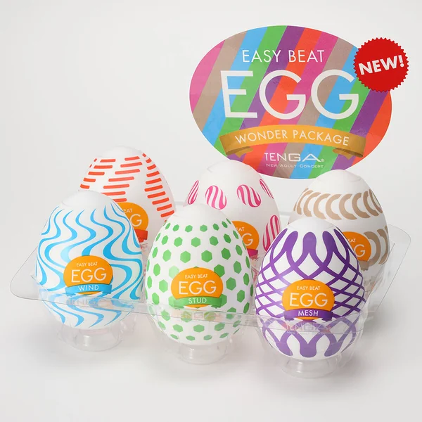 Tenga Egg Wonder Wonder Variety 6 Pack