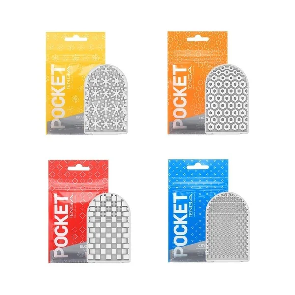 Tenga Pocket Disposable Masturbator (4 Different Textures)