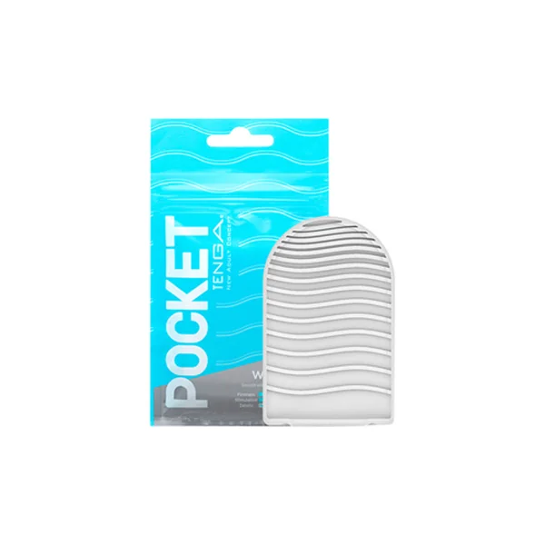 Tenga Pocket Masturbator Sleeve Wavy Line