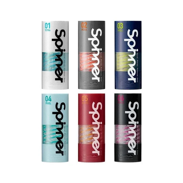 Tenga Spinner Series Male Strokers - 6 Different Textures