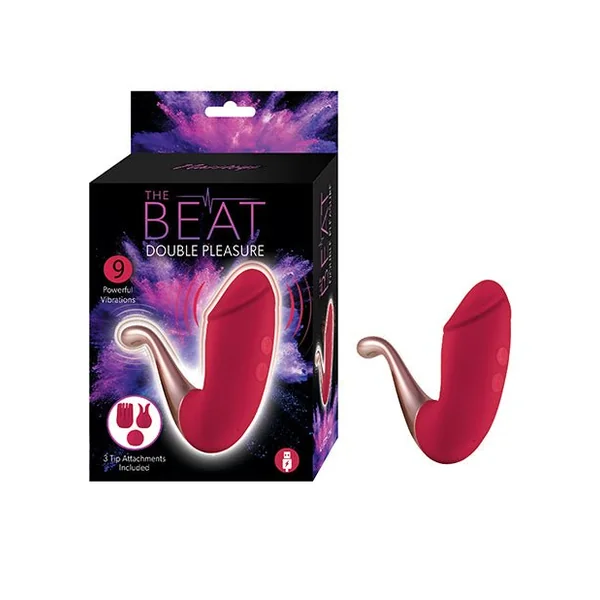 The Beat Double Pleasure G-Spot Vibrator - Red