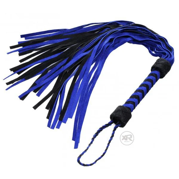 The Black and Blue Suede Flogger