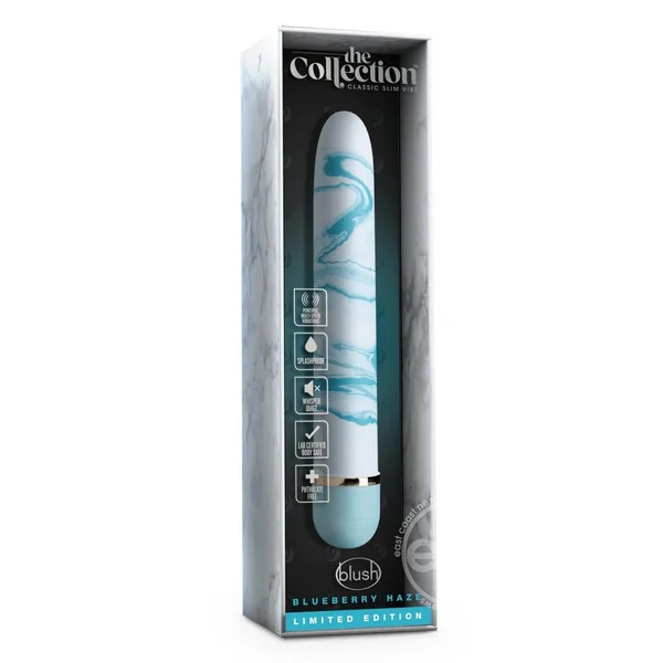 The Collection Blueberry Haze Vibrator - Blue
