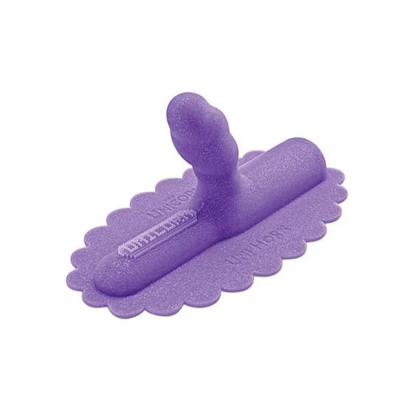 The Cowgirl Unicorn Uni Horn Silicone Attachment - Purple