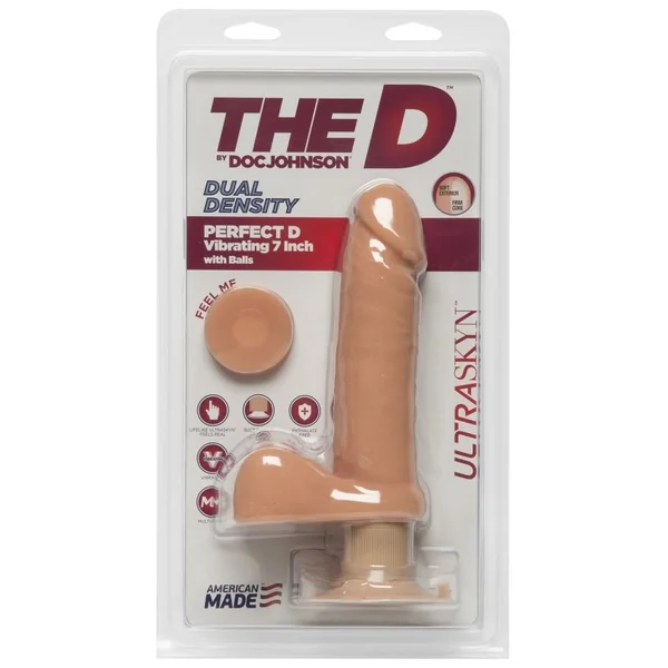 The D 7" Perfect D Vibrating w/ Balls