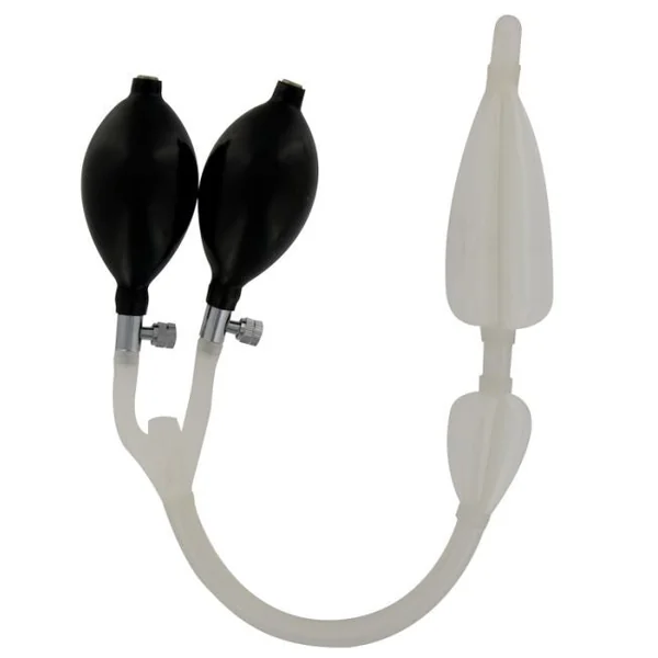 The Double Balloon Enema Nozzle