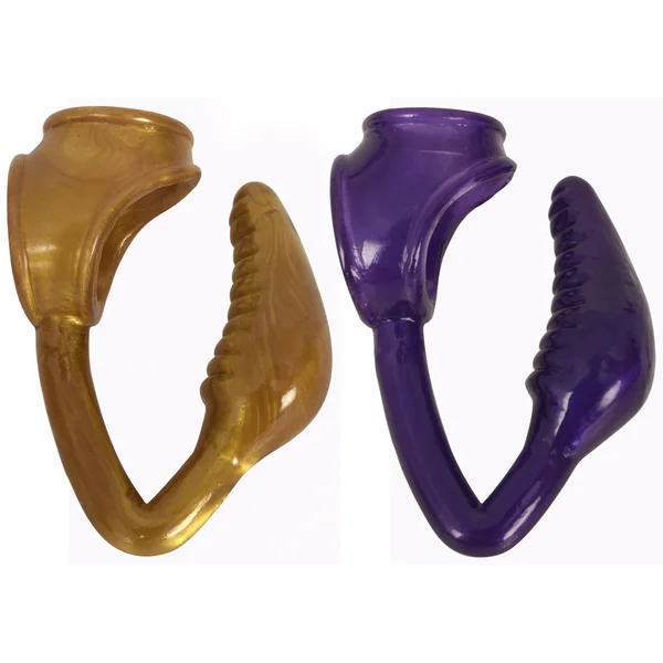 The Earl Cock and Ball Ring with Anal Plug