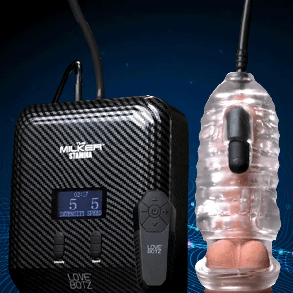 The Milker Stamina with Automatic Stroking, Suction and Vibration