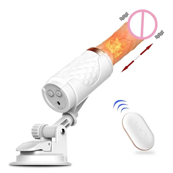 Thrusting Dildo Vibrator Automatic G Spot with Suction Cup Sex Toy for Women Adult Hand-Free Sex Fun Anal Vibrator for Orgasm