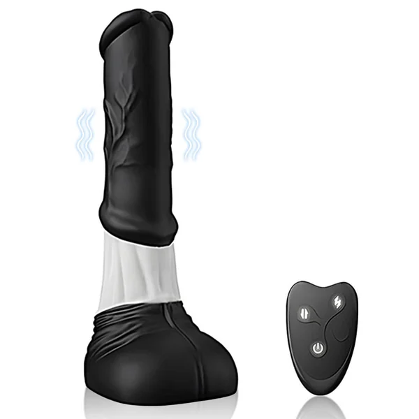 Thundr - 11.8 Inch Horse Dildo – Thrusting & Vibrating Fantasy Dildo