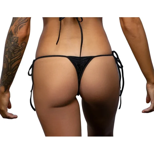 Tie Side Scrunch Back Bottom