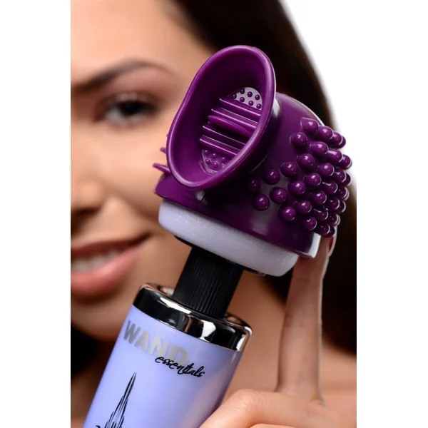 Triple Thrill 3 in 1 Silicone Wand Attachment