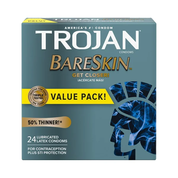 Trojan BareSkin Condoms 24 Pk
