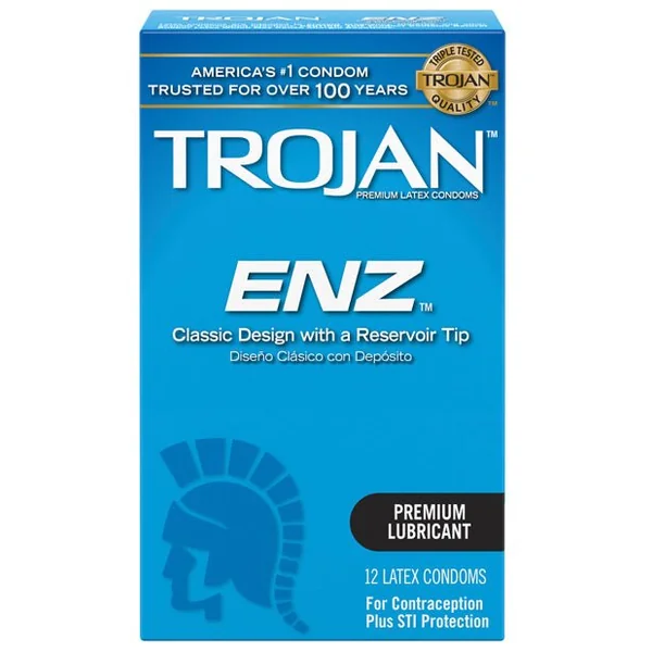 Trojan Enz Lubricated Condoms