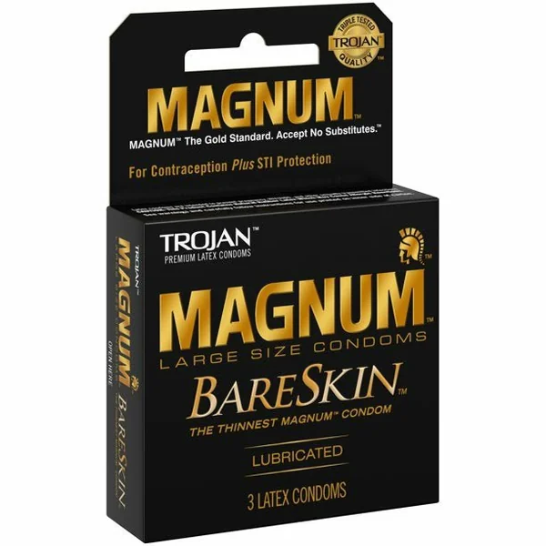 Trojan Magnum Bareskin 3Pk