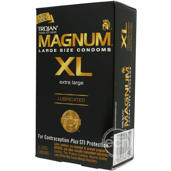 Trojan Magnum XL Lubricated 12 Pack