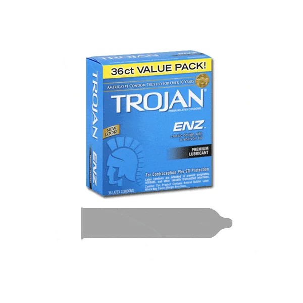 Trojan-ENZ Lubricated 36 Pk- Giant Box