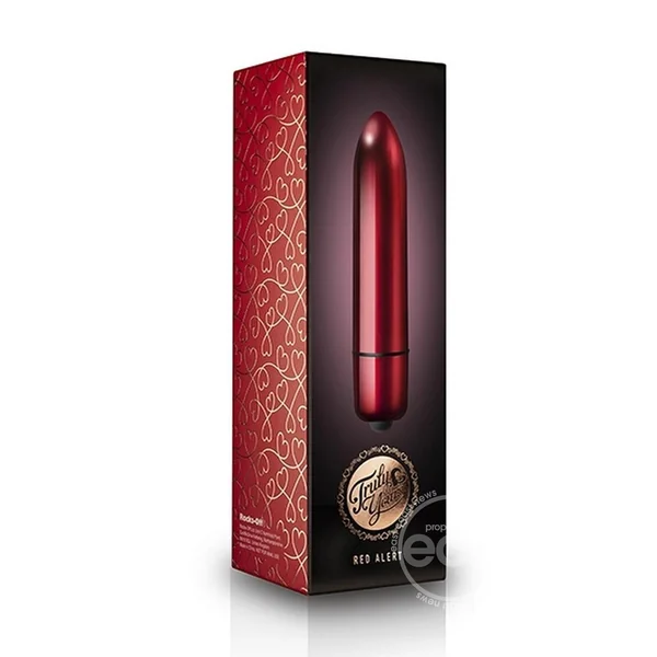 Truly Yours Red Alert Bullet Vibrator - Red