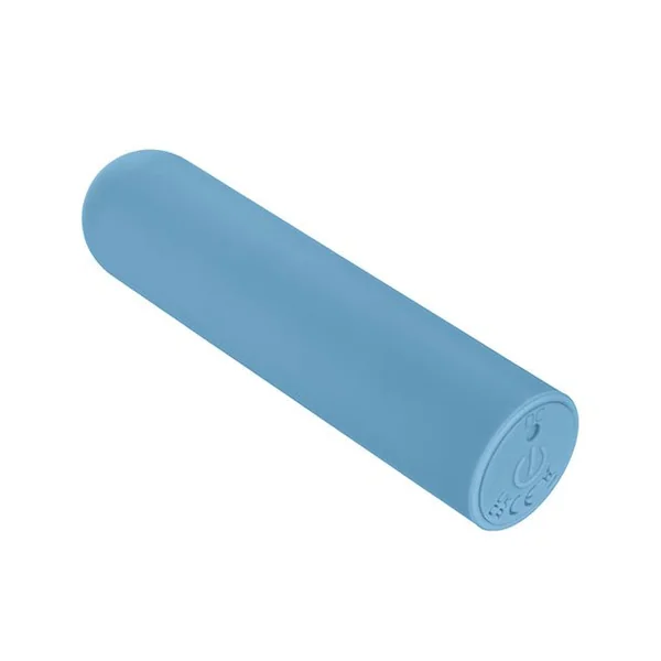 Turbo Buzz Rounded Bullet Stimulator - Blue