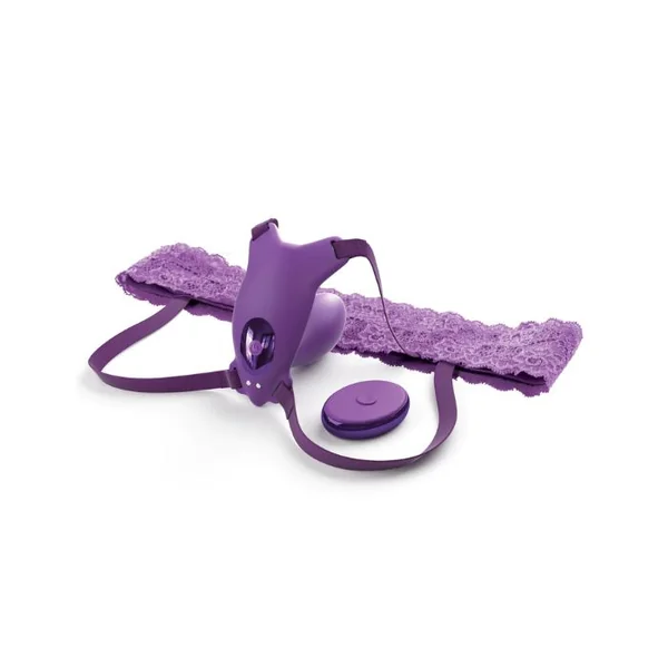 Ultimate G-Spot Butterfly Strap-On Rechargeable Remote-Control Strap-On Vibrator