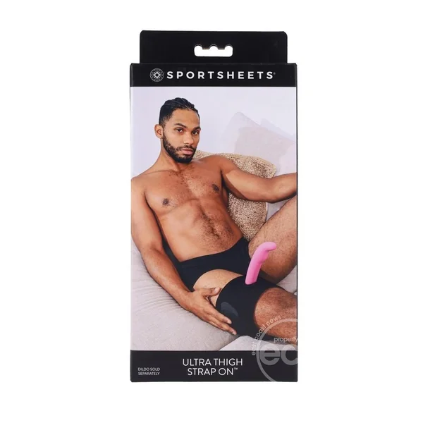 Ultra Thigh Adjustable Strap-On - Black