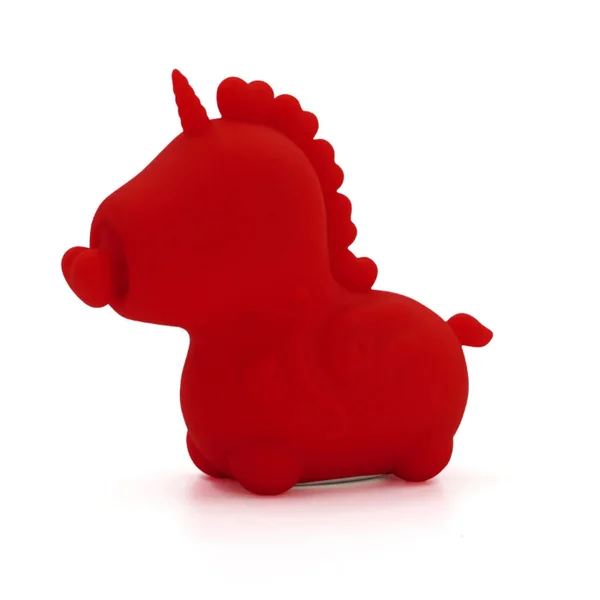 Unihorn Cupid's Beau Rechargeable Mini Unicorn Vibe With Rotating Silicone Heart Stimulator