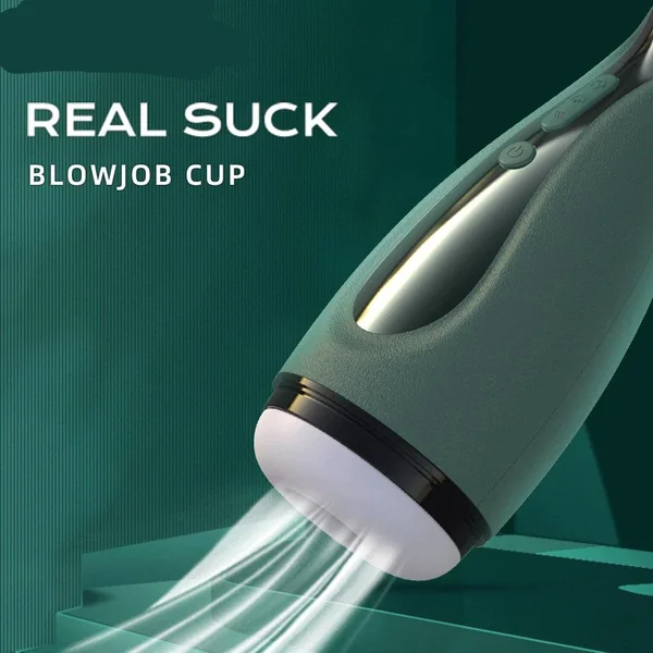 UNIMAT Real Air Sucking Male Masturbator Deep Throat Vibration Automatic Suction Adult Oral Sex Toys for Men Vacuum Blowjob Cup