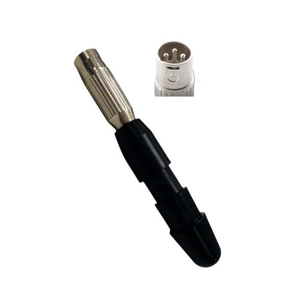 Vac U Lock Accessories 3 XLR Male Connector 3-Pins for Reciprocating Saw Adapter Motion Machinery Machine etc. Black 2