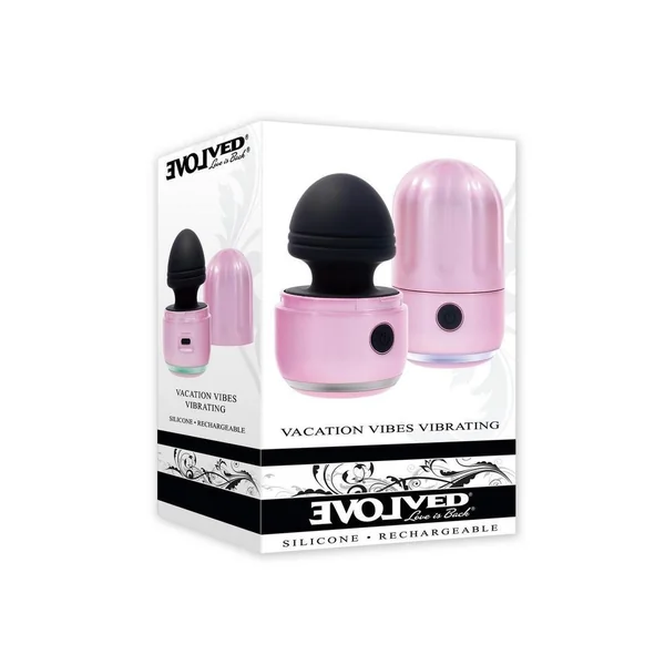 Vacation Vibes Vibrating Rechargeable Silicone Discreet Vibrator