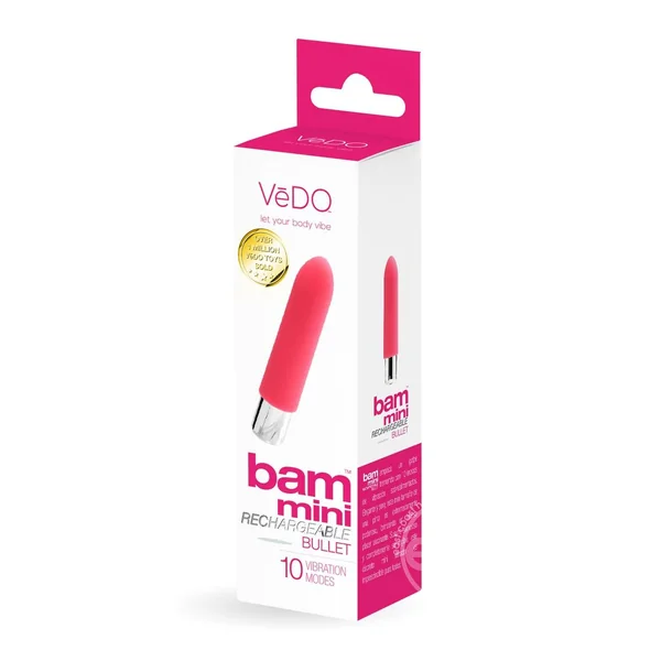 VeDO Bam Mini Rechargeable Silicone Bullet Vibrator