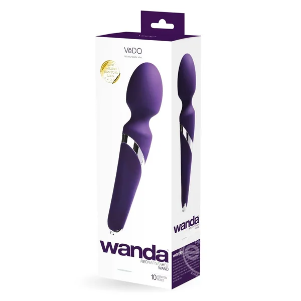 VeDO Wanda Rechargeable Silicone Wand Massager