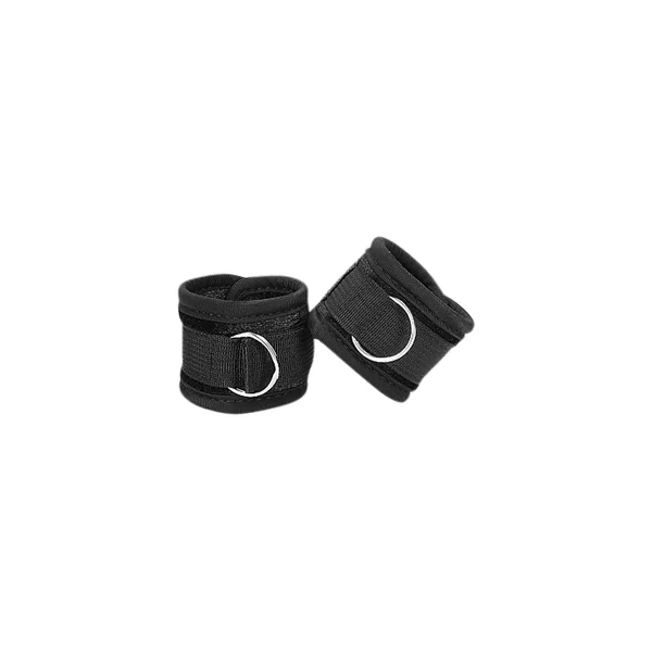 Velvet & Velcro Adjustable Ankle BDSM Cuffs