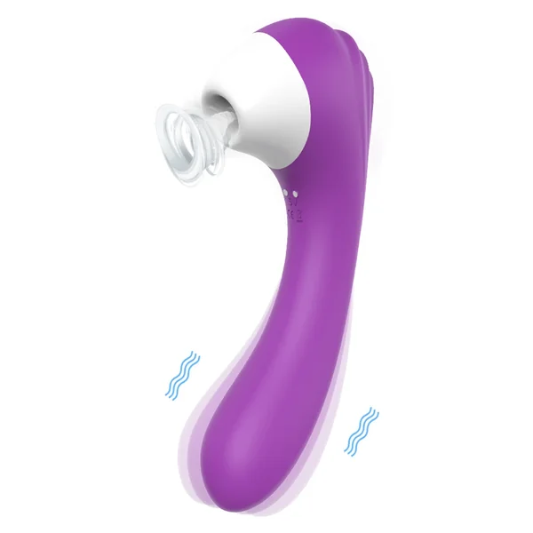 Velvique – Dual Vibe Dildo with Suction