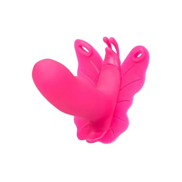 Venus Butterfly Silicone Remote Venus Penis USB Rechargeable Waterproof Pink