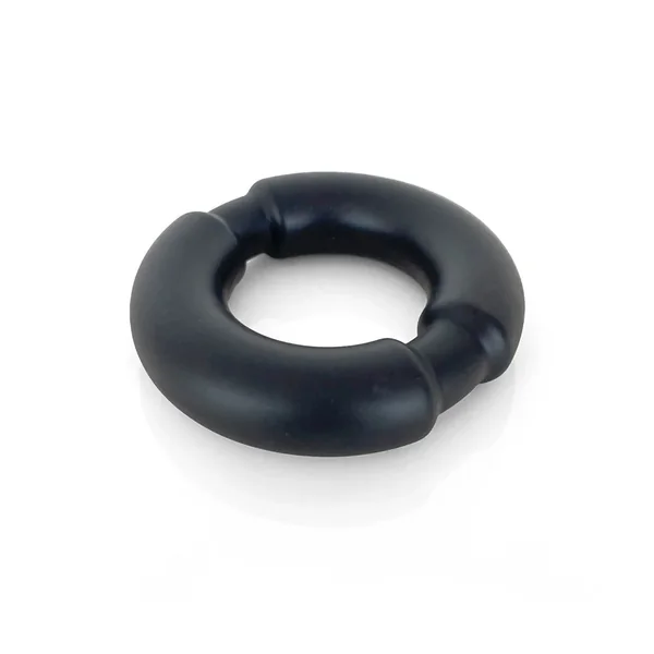 VERS Steel Weighted Liquid Silicone Cock Ring With Inner Weighted Steel Ring