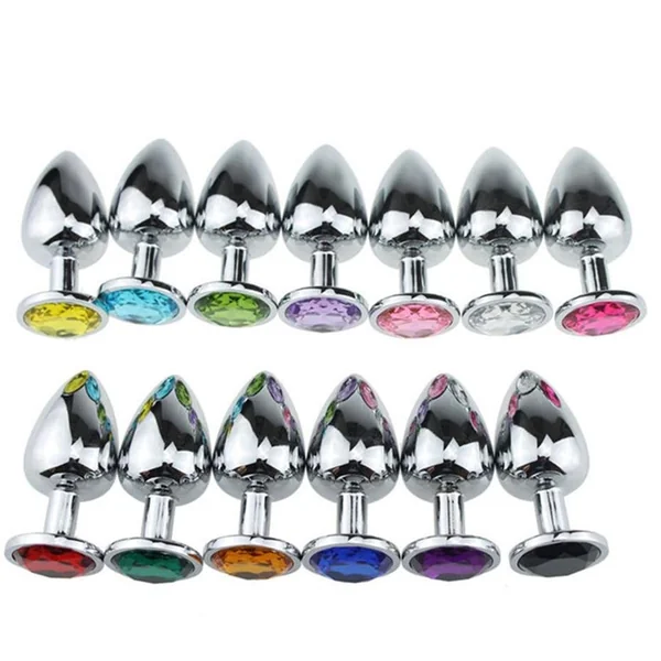 Vibefun Anal Plug Waterproof Stainless Steel Smooth Touch Anal Buttplug Sex Toys Sex Products For Men gay Sex Toys butt dilator