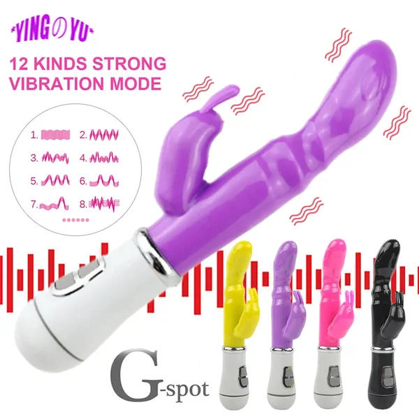 Vibrant G-Spotter – Dual Vibration Rabbit Vibrator