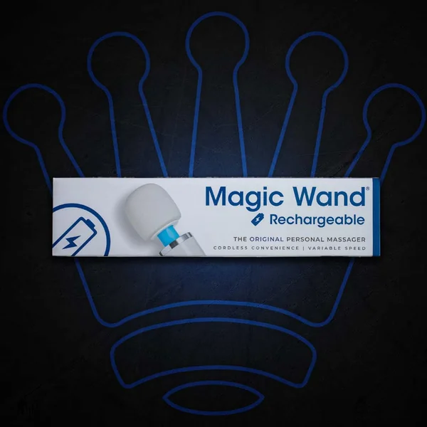 VIBRATEX MAGIC WAND UNPLUGGED RECHARGEABLE