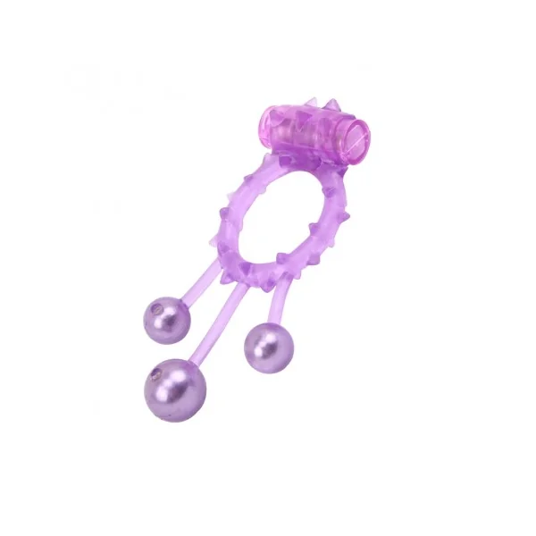 Vibrating Ball Banger Cock Ring Vibrator(Toy for male)