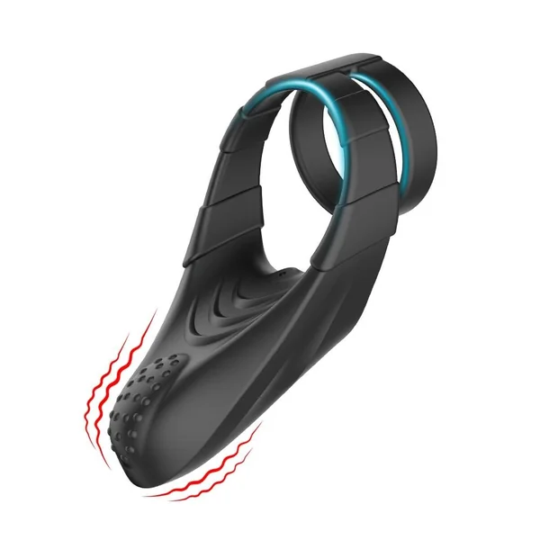 Vibrator Male Penis Rings Delay Ejaculation Penis Vibrating Cock Ring Clitoral Erotic Adult Sex Toys for Men Male Masturbator