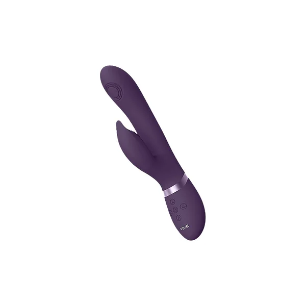 Vive Aimi Rechargeable Triple-Motor Swinging Silicone Rabbit