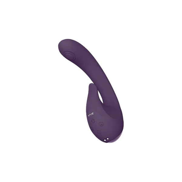 Vive Miki Rechargeable Pulse-Wave & Flickering Silicone Rabbit
