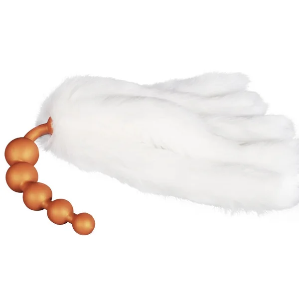Vixen - Silicone Anal Beads - Different Sizes 5 Anal Balls - Fox Tail Anal Plug