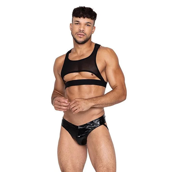 Voyeur Harness Black