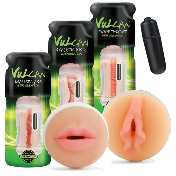 Vulcan Vibrating Cyberskin Oral