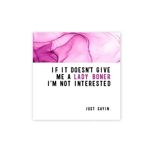 Warm Human Lady Boner Magnet