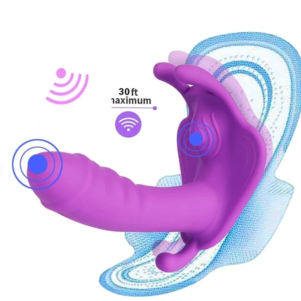 Wear Dildo Vibrator Sex Toy for Women Orgasm Masturbator G Spot Clit Stimulate Remote Control Panties Vibrators Adult Sex Toys